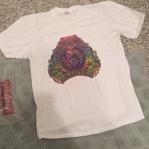 Men’s supreme SS19 short sleeve white tee shirt!!